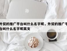外贸的推广平台叫什么名字呢，外贸的推广平台叫什么名字呢英文