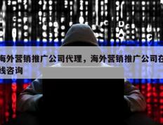 海外营销推广公司代理，海外营销推广公司在线咨询