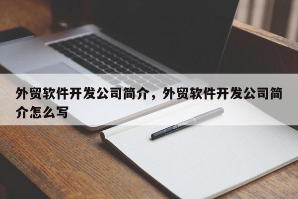 外贸软件开发公司简介，外贸软件开发公司简介怎么写